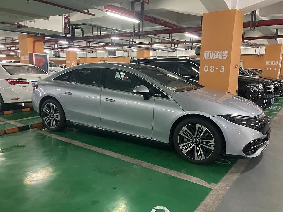 Mercedes-Benz EQS — representative Mercedes-Benz EV/PHEV for diagnostic code coverage