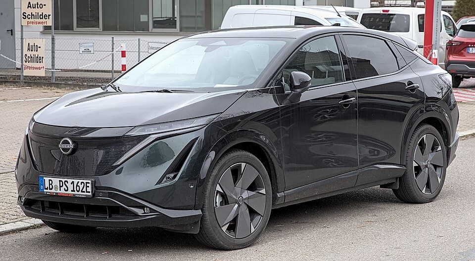 Nissan Ariya — representative Nissan EV/PHEV for diagnostic code coverage